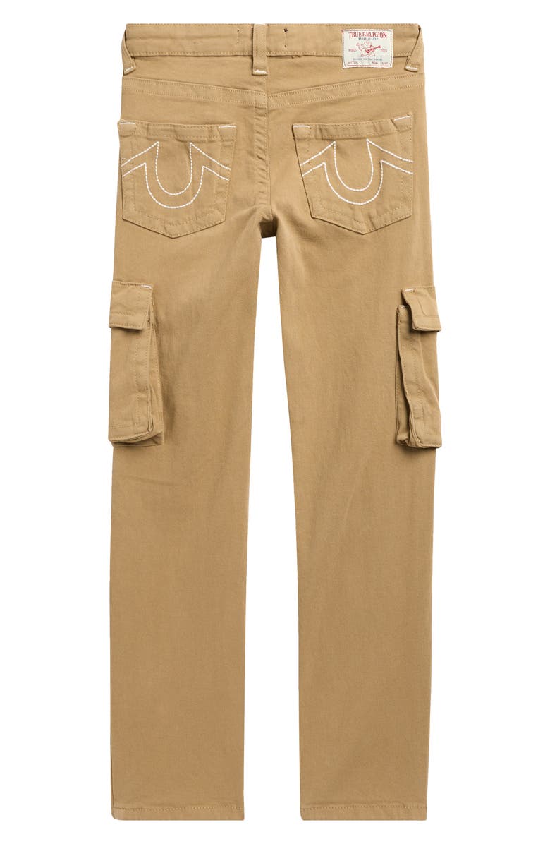 True Religion Kids' Cargo Jeans, Alternate, color, Tan