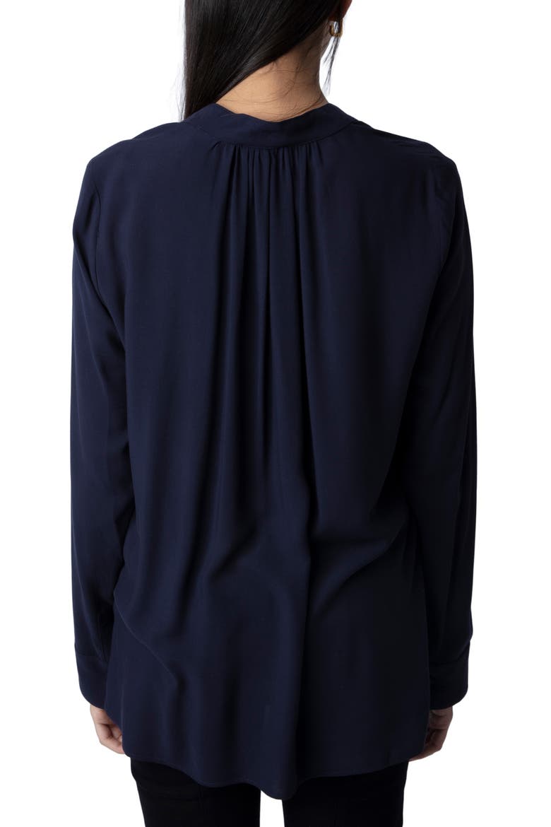 Tink Tunic Blouse, Alternate, color, NAVY
