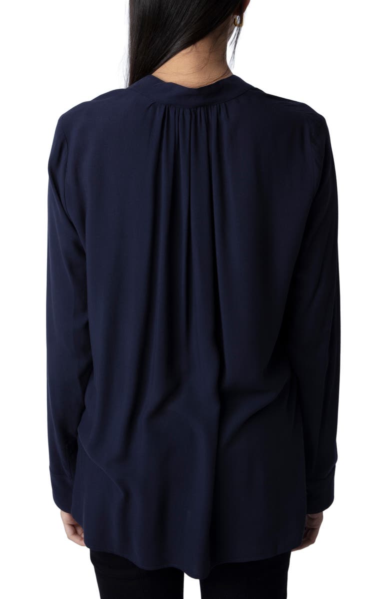 Zadig & Voltaire Tink Tunic Blouse, Alternate, color,