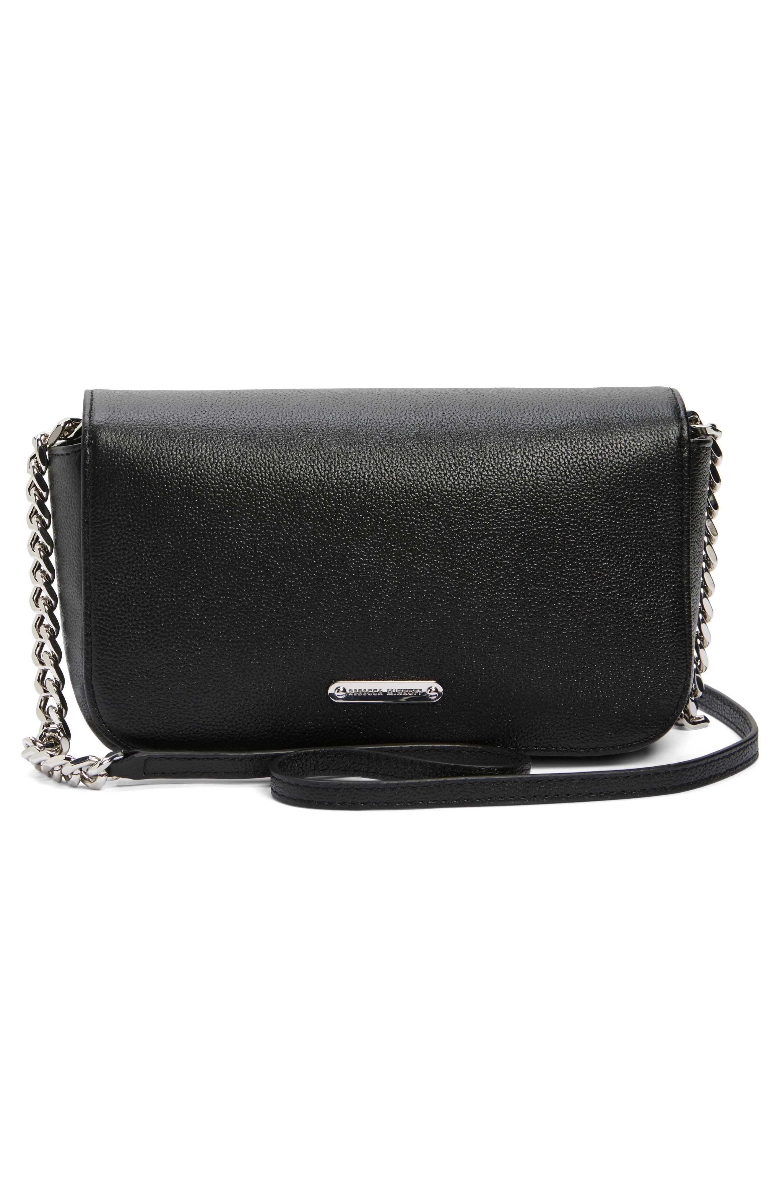 Rebecca Minkoff Amour Leather Crossbody Bag, Alternate, color, 