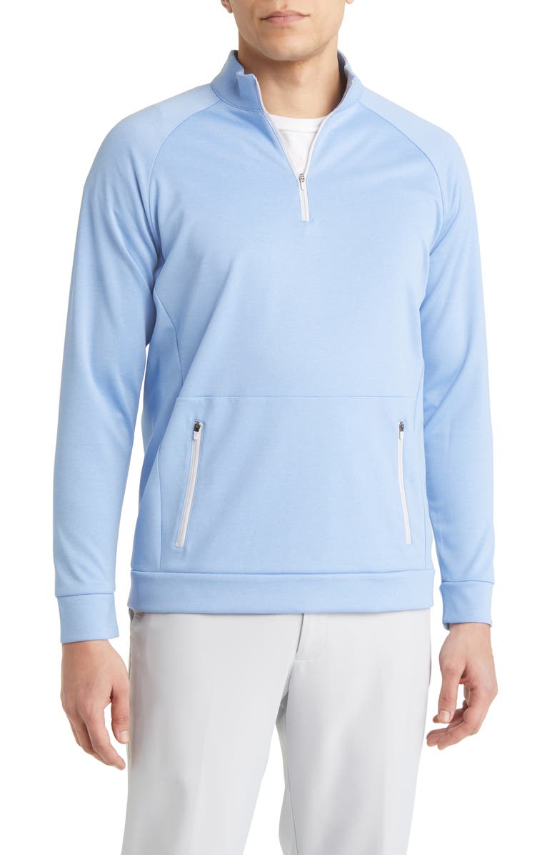 Mizzen+Main Versa Quarter Zip Performance Golf Pullover, Main, color, 