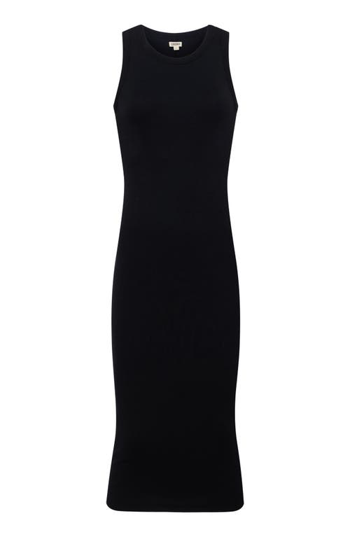 L Agence Synthetic Fibers Midi Dress In Black