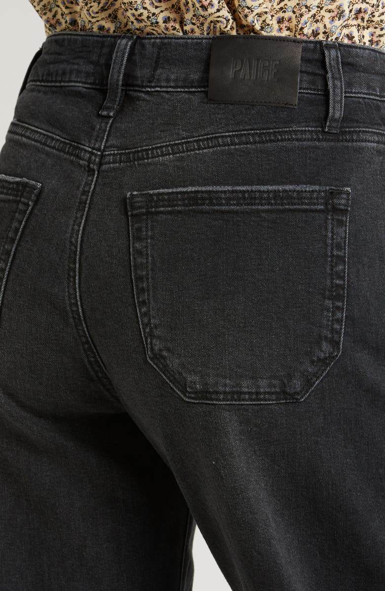 PAIGE Alexis Utility High Waist Ankle Barrel Jeans, Alternate, color,