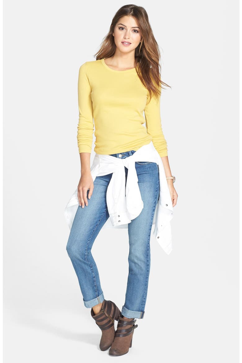 Tencel® Denim Shirt, Alternate, color, CREAM CLOUD