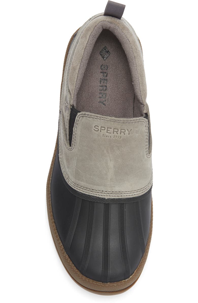Sperry Coldbay Waterproof Duck Shoe, Alternate, color, Charcoal
