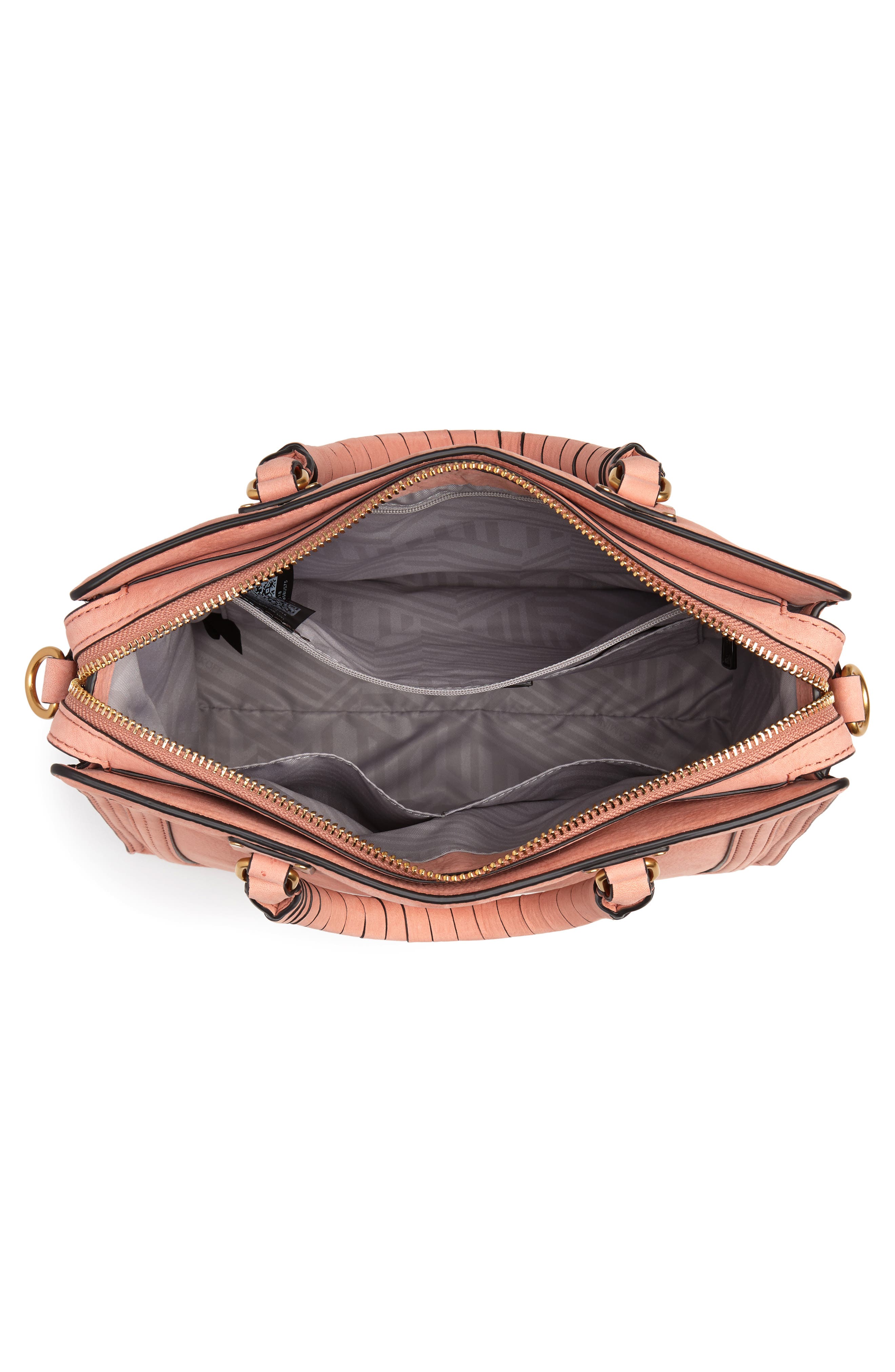 Rebecca Minkoff Medium Bree Leather Satchel, Alternate, color, 