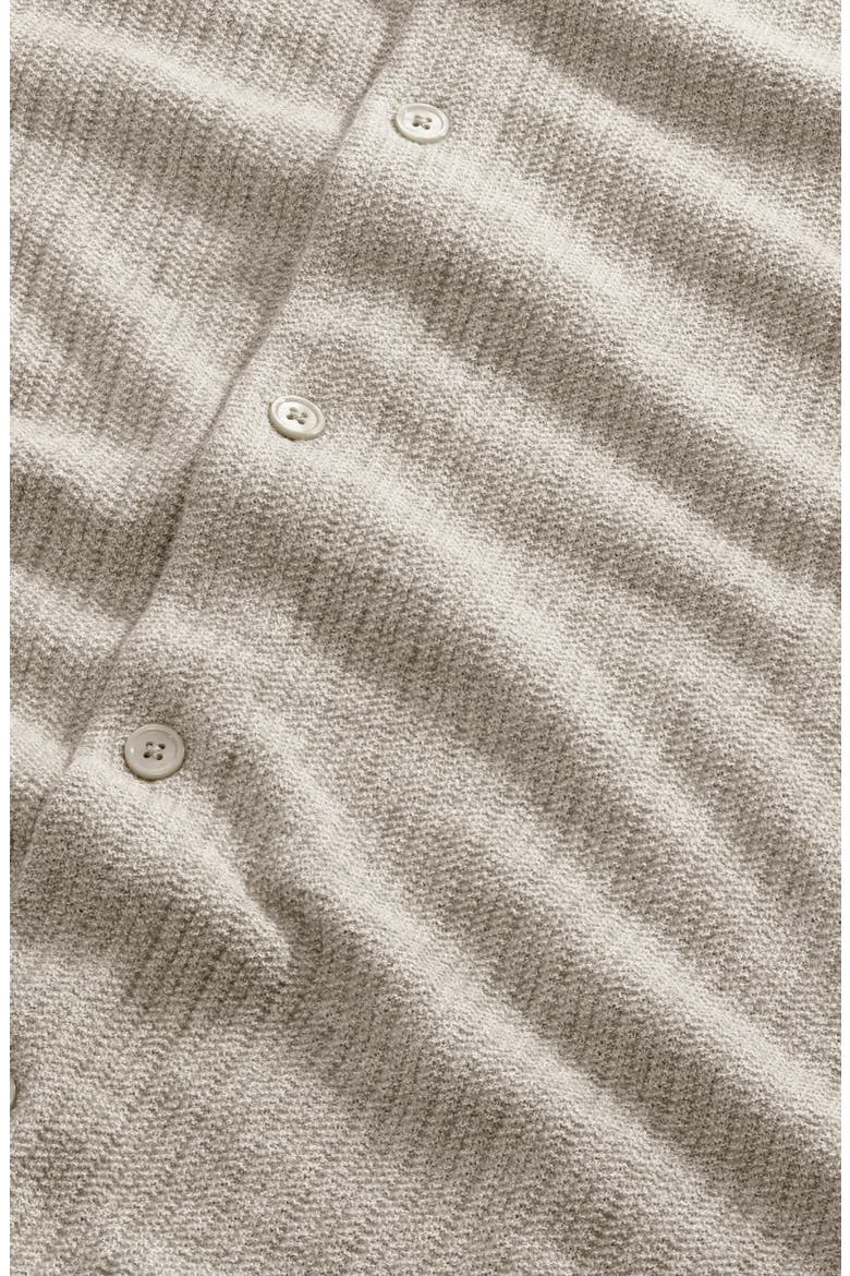 Nolan 6695 Organic Cotton Polo Cardigan, Alternate, color, IVORY MOULINE