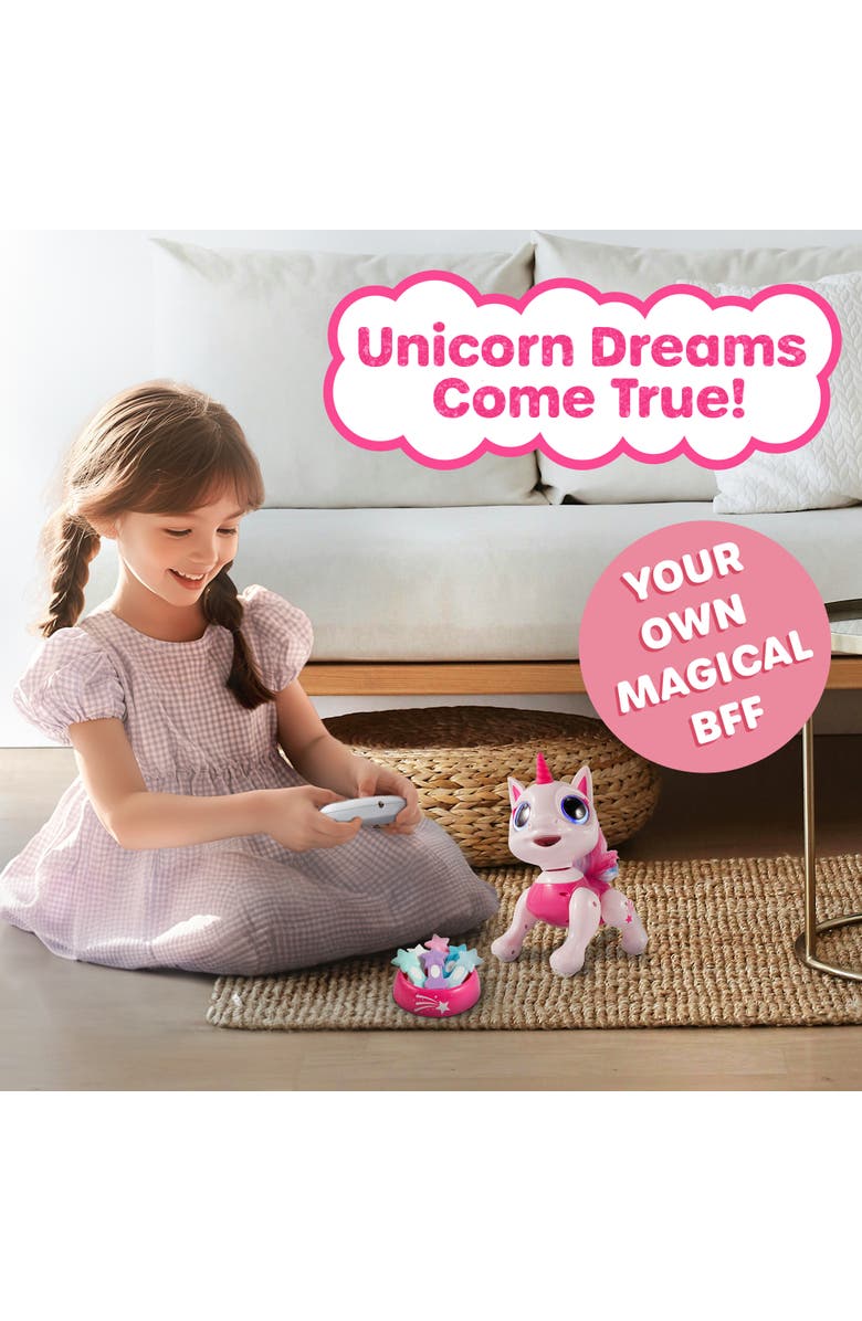 Power Your Fun Unicorn Robo Pets STEM Robot Toy, Alternate, color, Pink