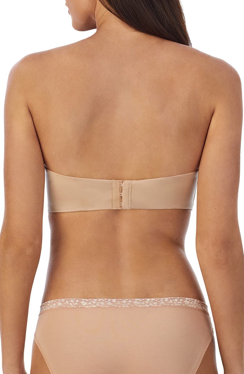 Le Mystère Safari Wireless Strapless Bra, Alternate, color, Sahara