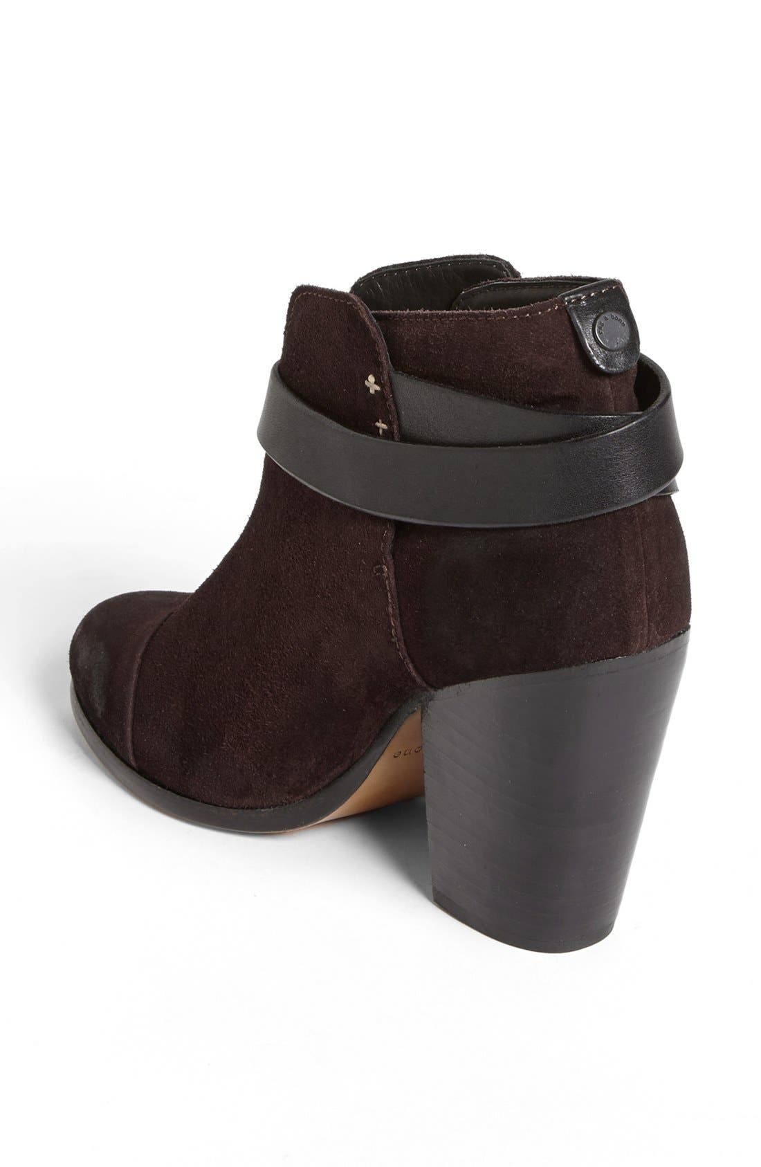 'Harrow' Bootie, Alternate, color, BURGUNDY SUEDE