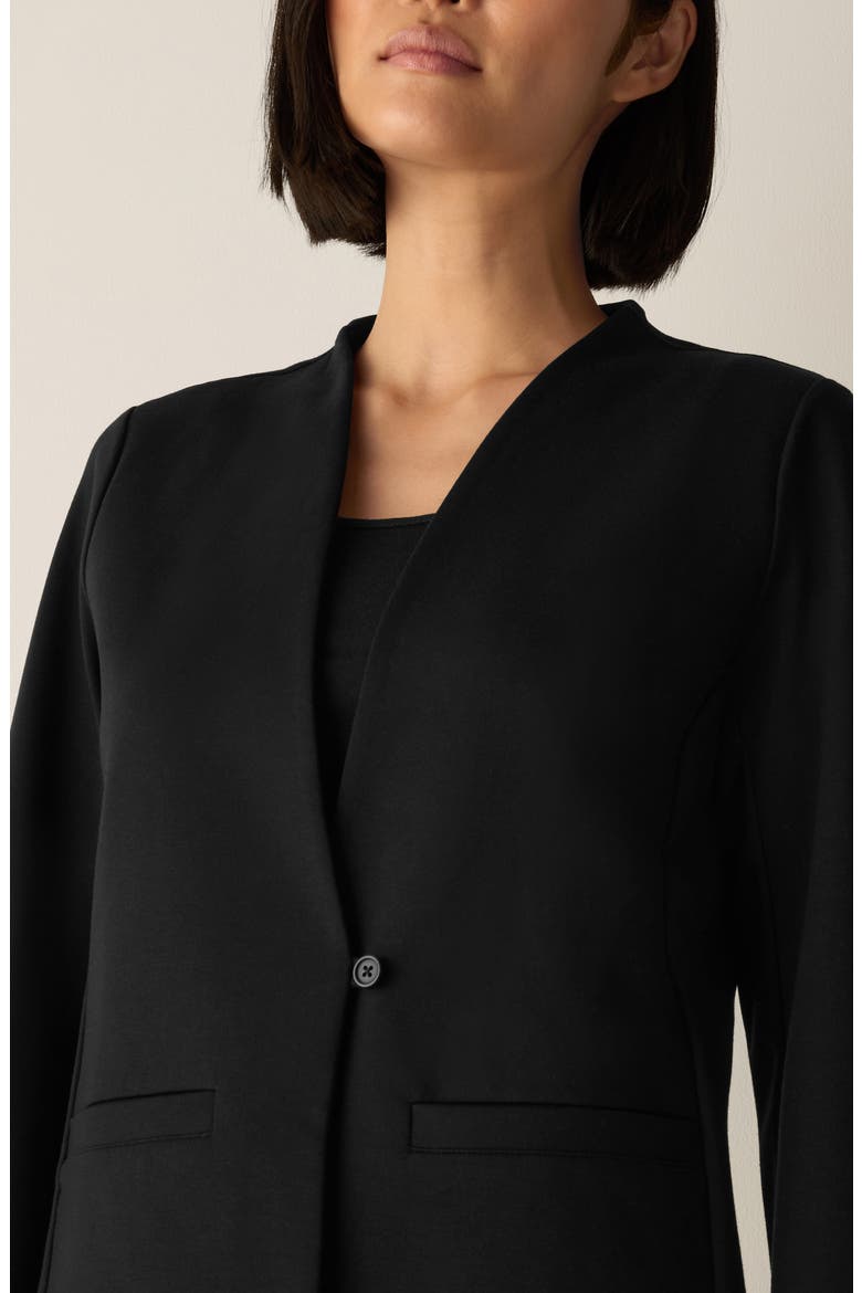 Shaped Blazer, Alternate, color, BLACK