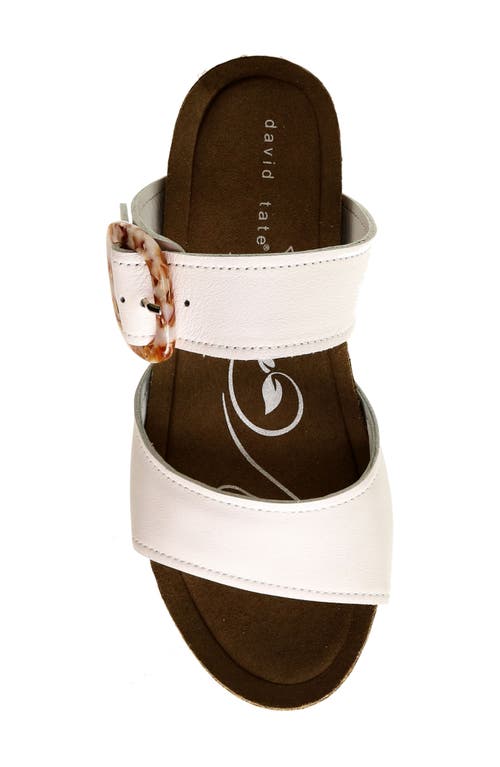 DAVID TATE DAVID TATE FANTASY PLATFORM WEDGE SLIDE SANDAL