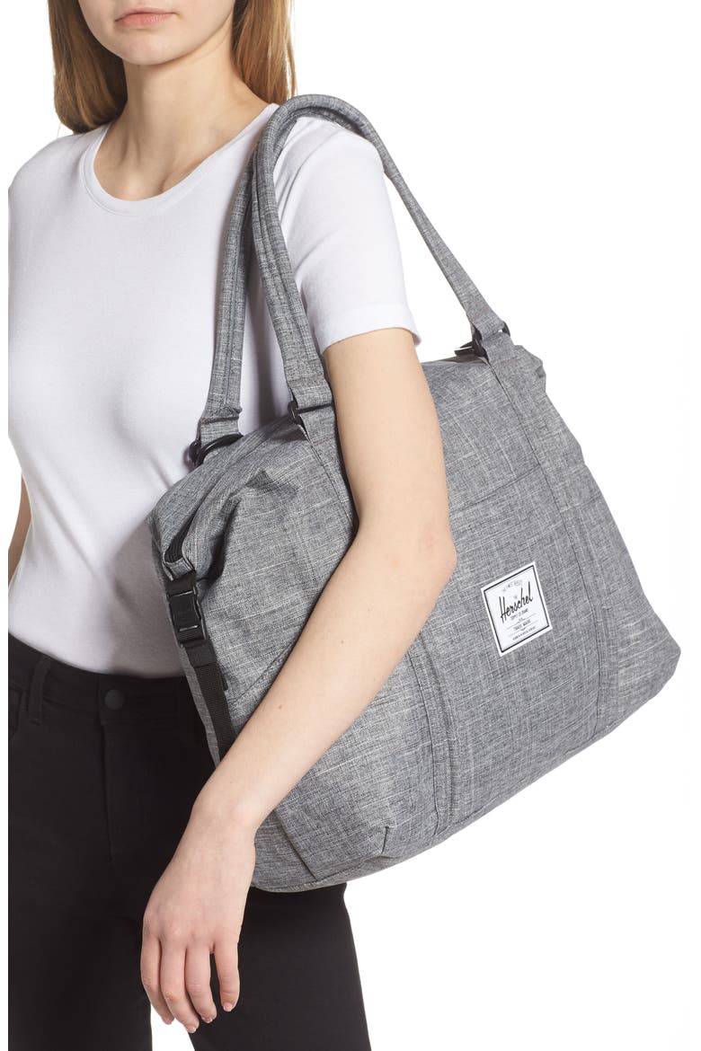 Strand Sprout Diaper Bag, Alternate, color, RAVEN CROSSHATCH
