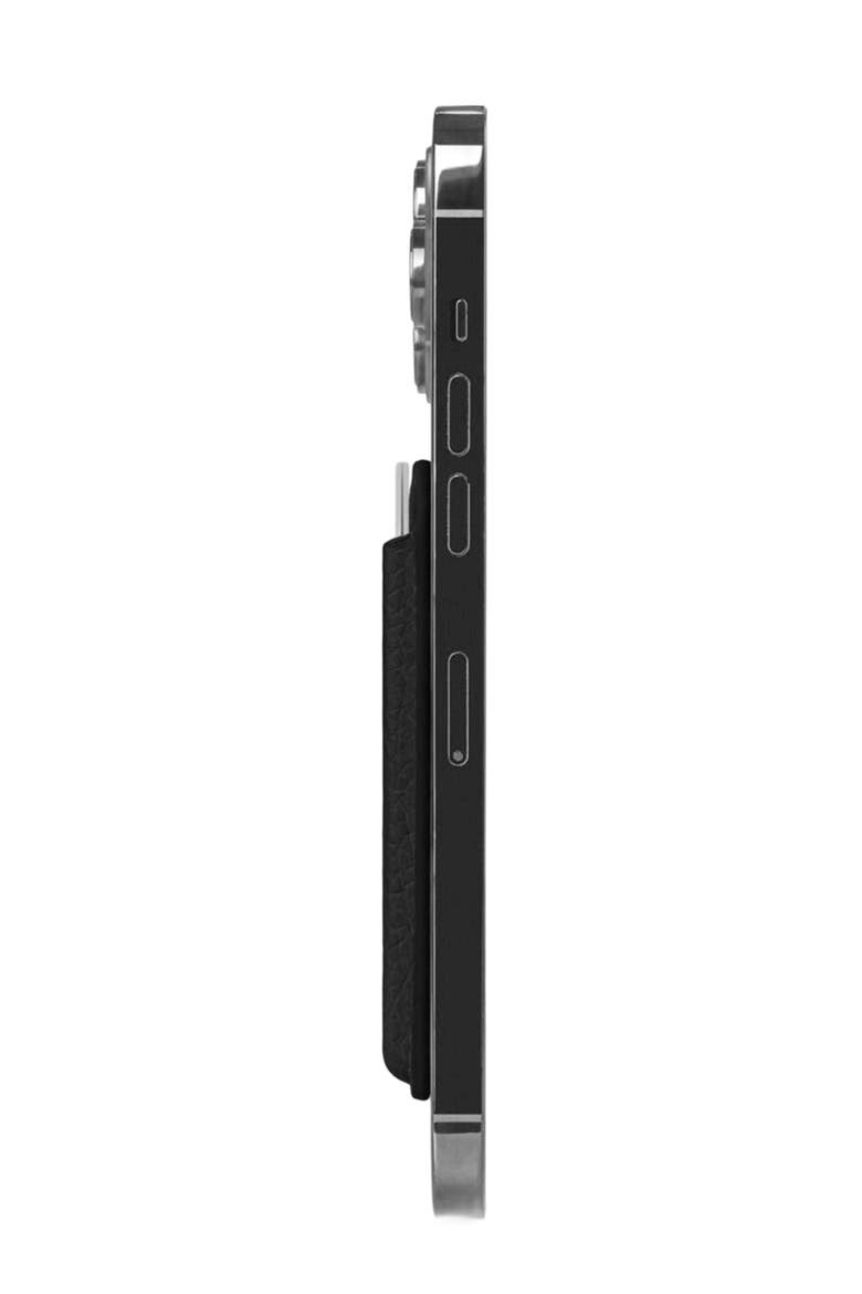 Leather MagSafe Wallet, Alternate, color, Black Caviar
