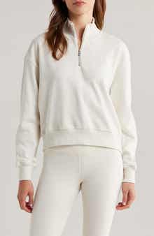 Sweaty Betty Revive Half Zip Crop Sweatshirt
