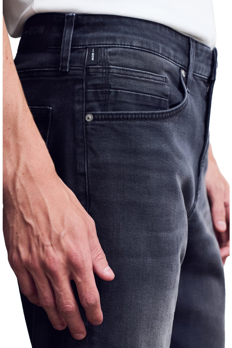 Roam Relaxed Straight Leg Jeans, Alternate, color, DARK SMOKE DENIM