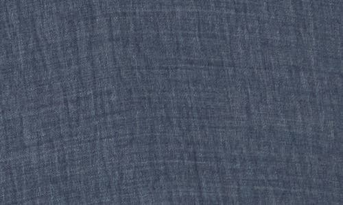 Max Studio Textured Wide Leg Crop Pants In Blue