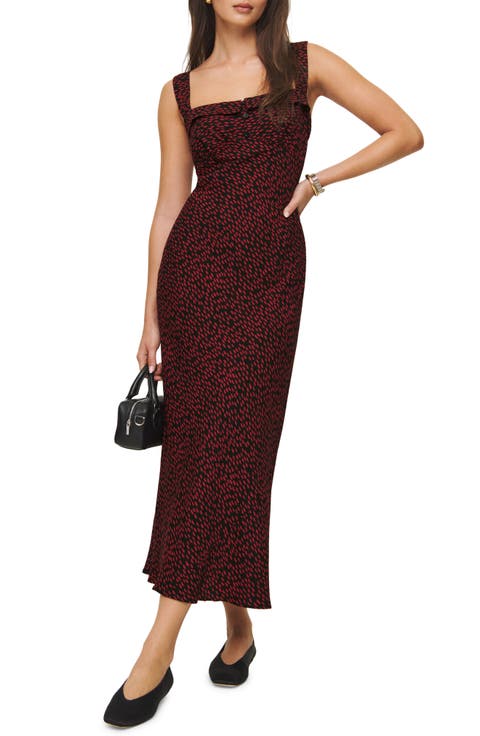 Tancy Button Front Midi Dress