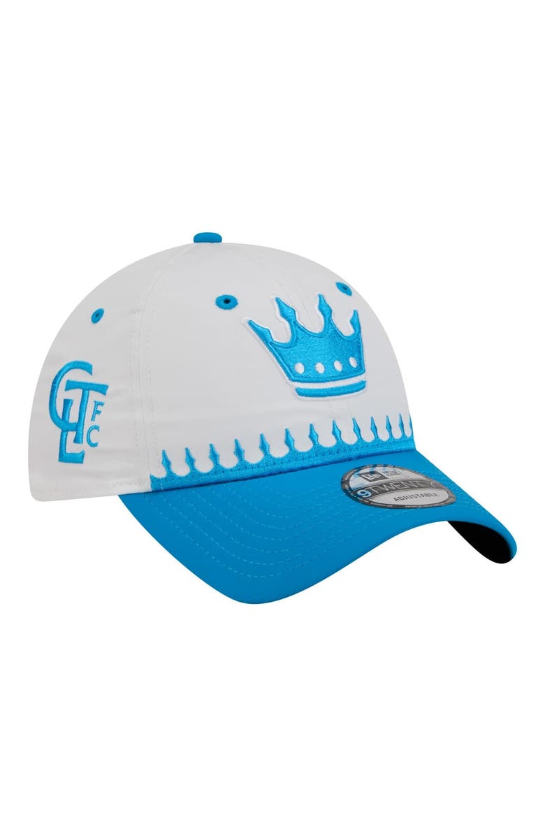 New Era Men's New Era White Charlotte FC 2026 Jersey Hook 9TWENTY Adjustable Hat, Main, color, White