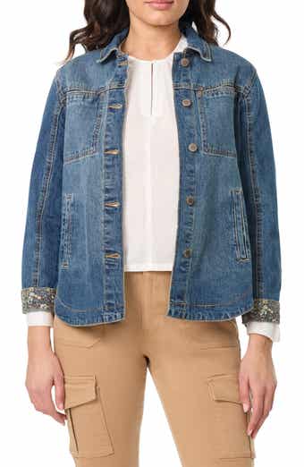 CURVE APPEAL Denim Shirt Jacket