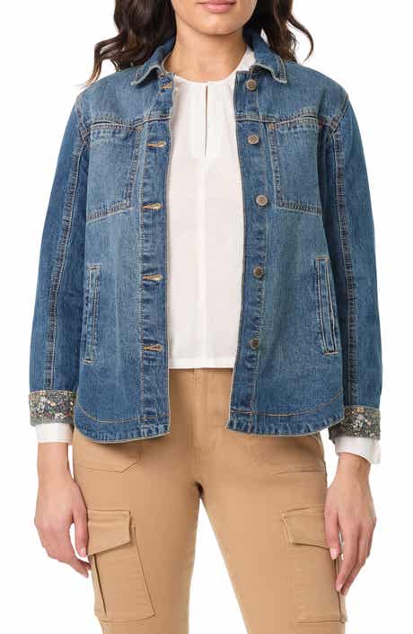 CURVE APPEAL Denim Shirt Jacket