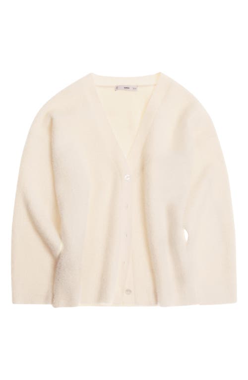 MANGO MANGO FUZZY CARDIGAN 