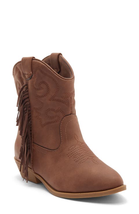Kids' Carolynne Fringe Western Boot
