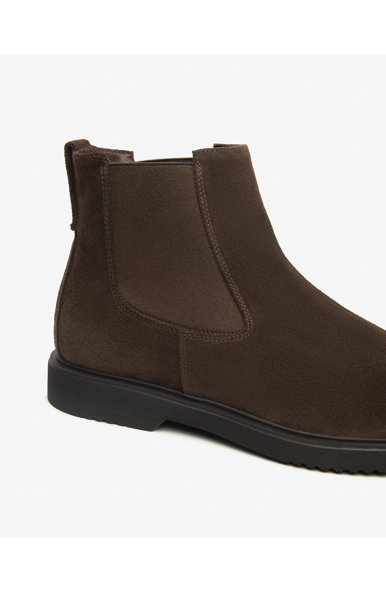 Leather Chelsea Boot, Alternate, color, CHOCOLATE