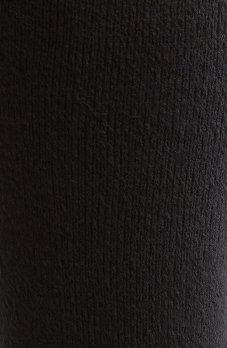 Nordstrom Cozy Crew Socks, Alternate, color, Black