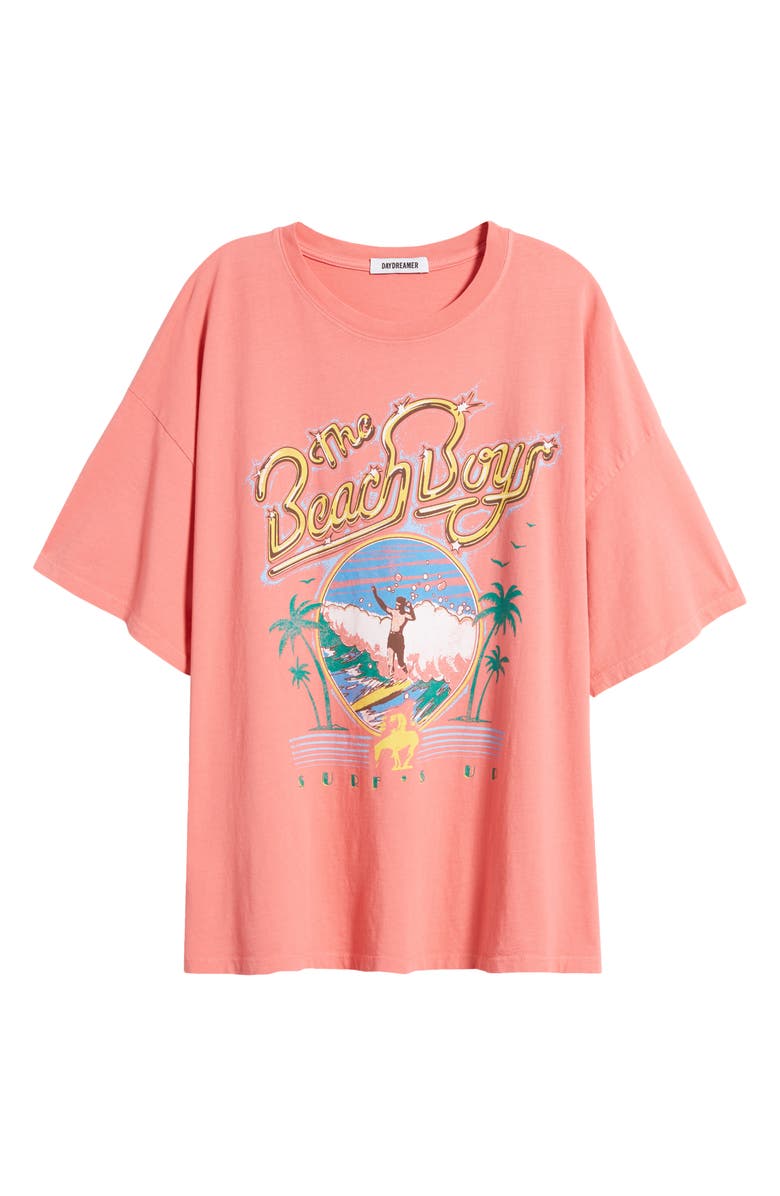 Daydreamer The Beach Boys Surf's Up Oversize Graphic T-Shirt, Alternate, color, 