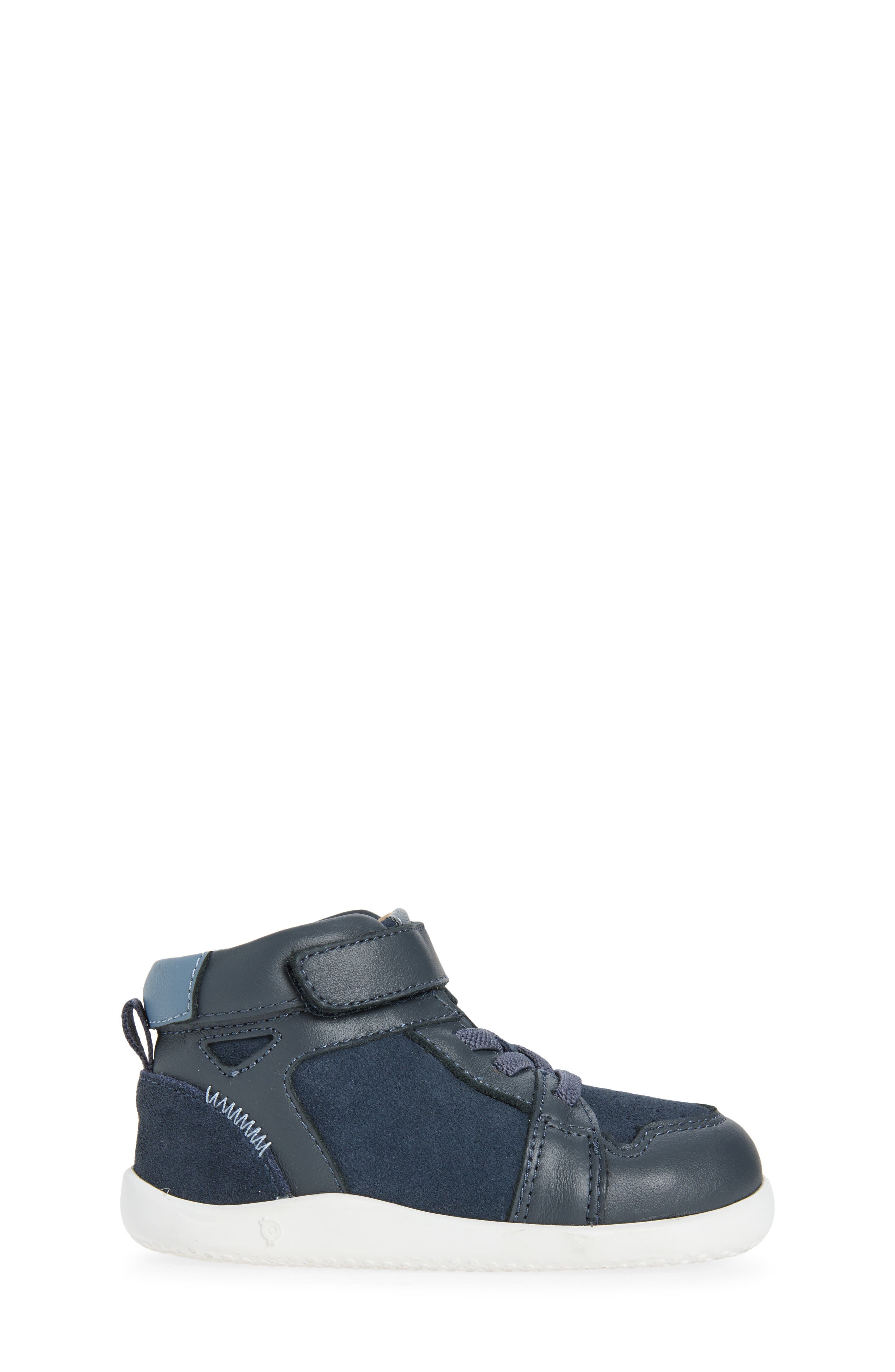 Kids' Jump Ground High Top Sneaker, Alternate, color, NAVY SUEDE