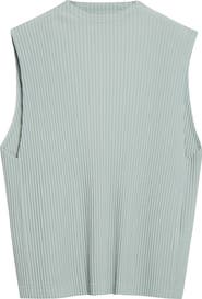 Homme Plissé Issey Miyake Monthly Colors July Pleated Sleeveless Top