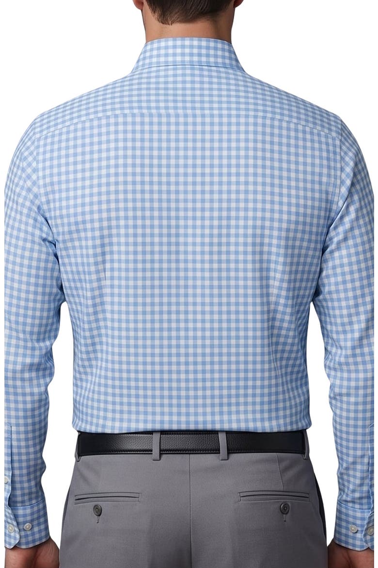 Checkered Dress Shirt, Alternate, color, LIGHT BLUE