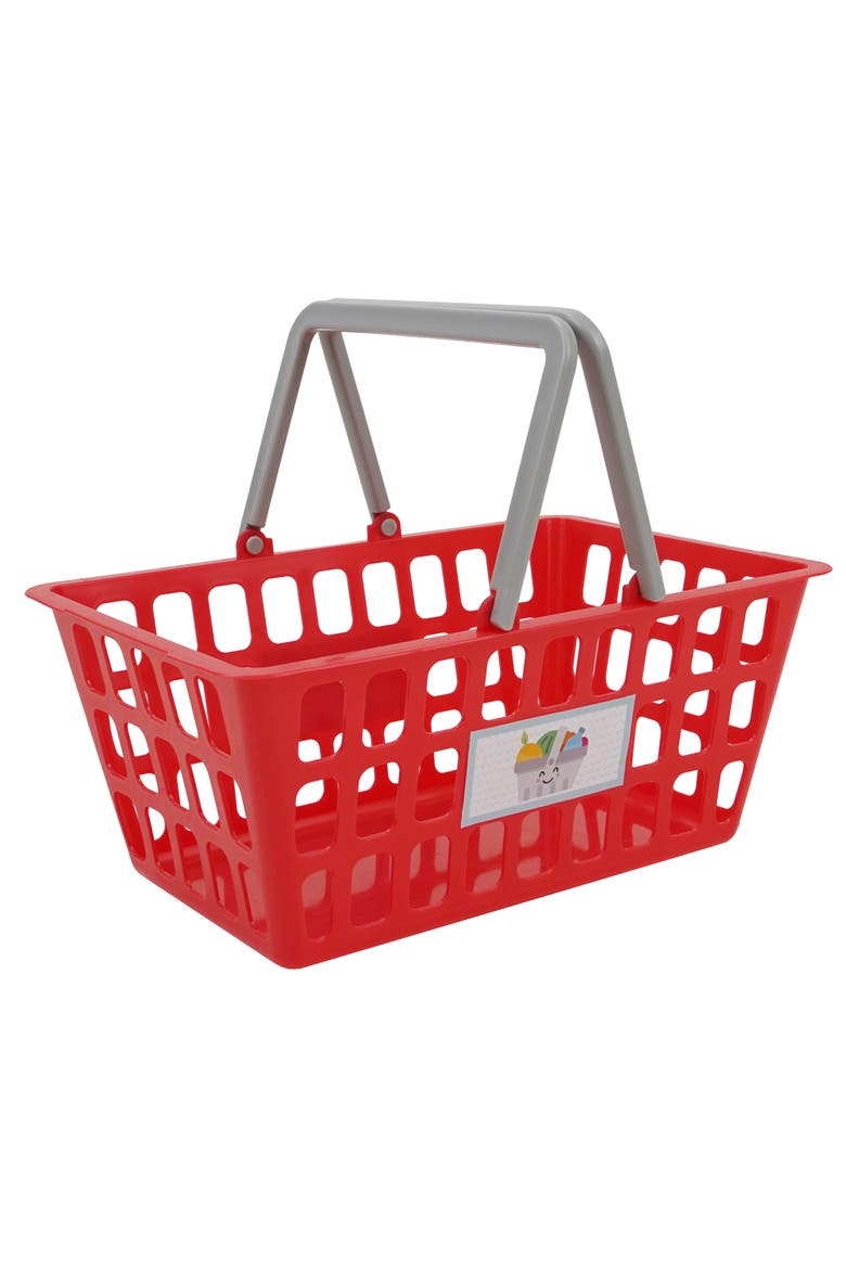 2In1 Red Shopping Cart Converting Shopping Cart & Basket 3+, Alternate, color, Red