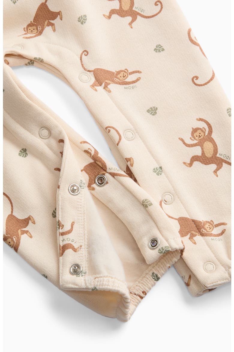 Monkey Dungarees, Alternate, color, Monkey Print