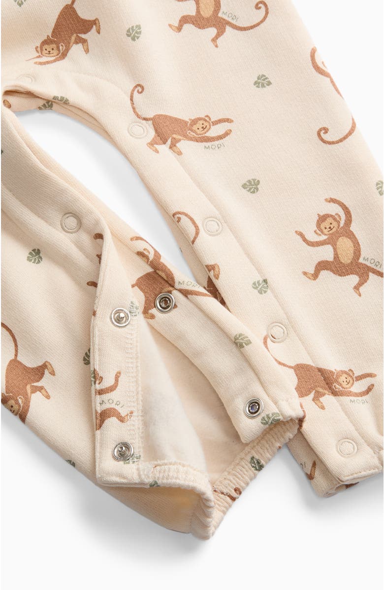 MORI Monkey Dungarees, Alternate, color, Monkey Print