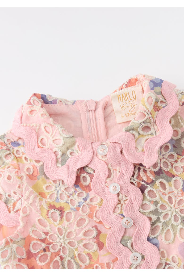 Alanna Embroidered Romper, Alternate, color, Floral