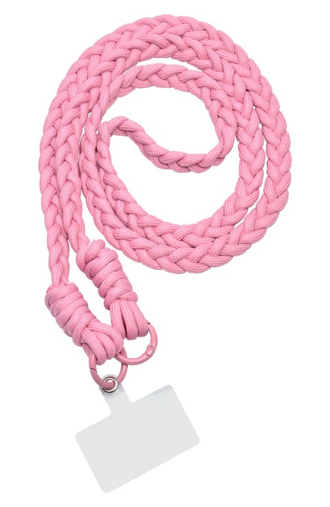 French Braid Crossbody Phone Lanyard