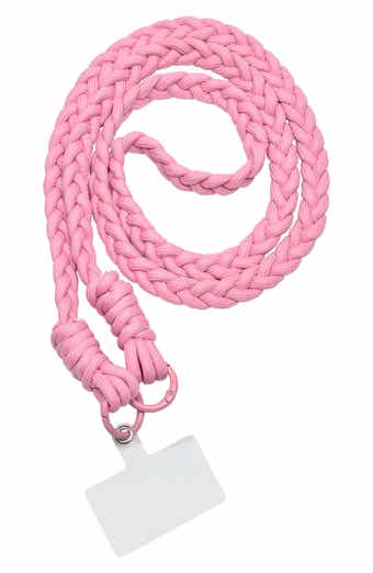 Auramma French Braid Crossbody Phone Lanyard