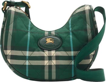 ショルダーバッグ・ポシェット Burberry Borsa Hobo Horseshoe In Nylon Trapuntato 3B25D20A-91AE-4EA5-A8BA-
