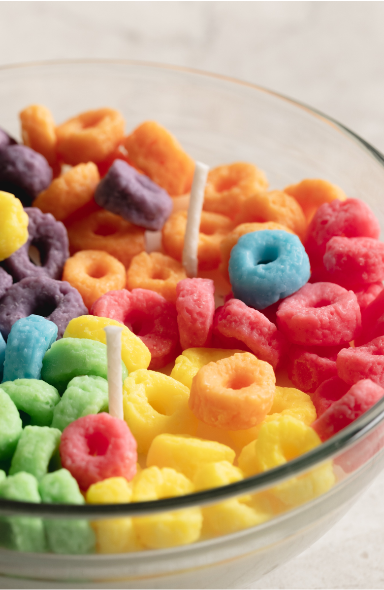 Southlake gifts Fruit Loops Cereal Candle, Alternate, color, Candle Only