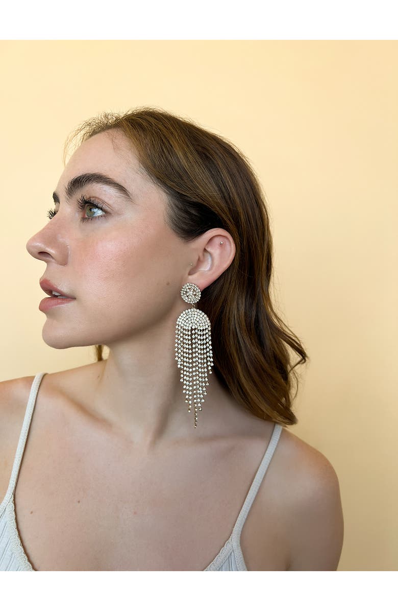 Petit Moments Crystal Chandelier Earrings, Alternate, color, 