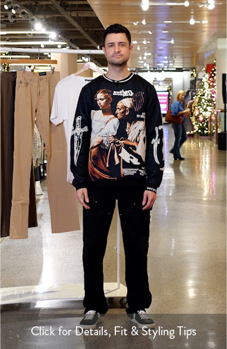 Antihero Judith Jacquard Sweatshirt, sales video thumbnail