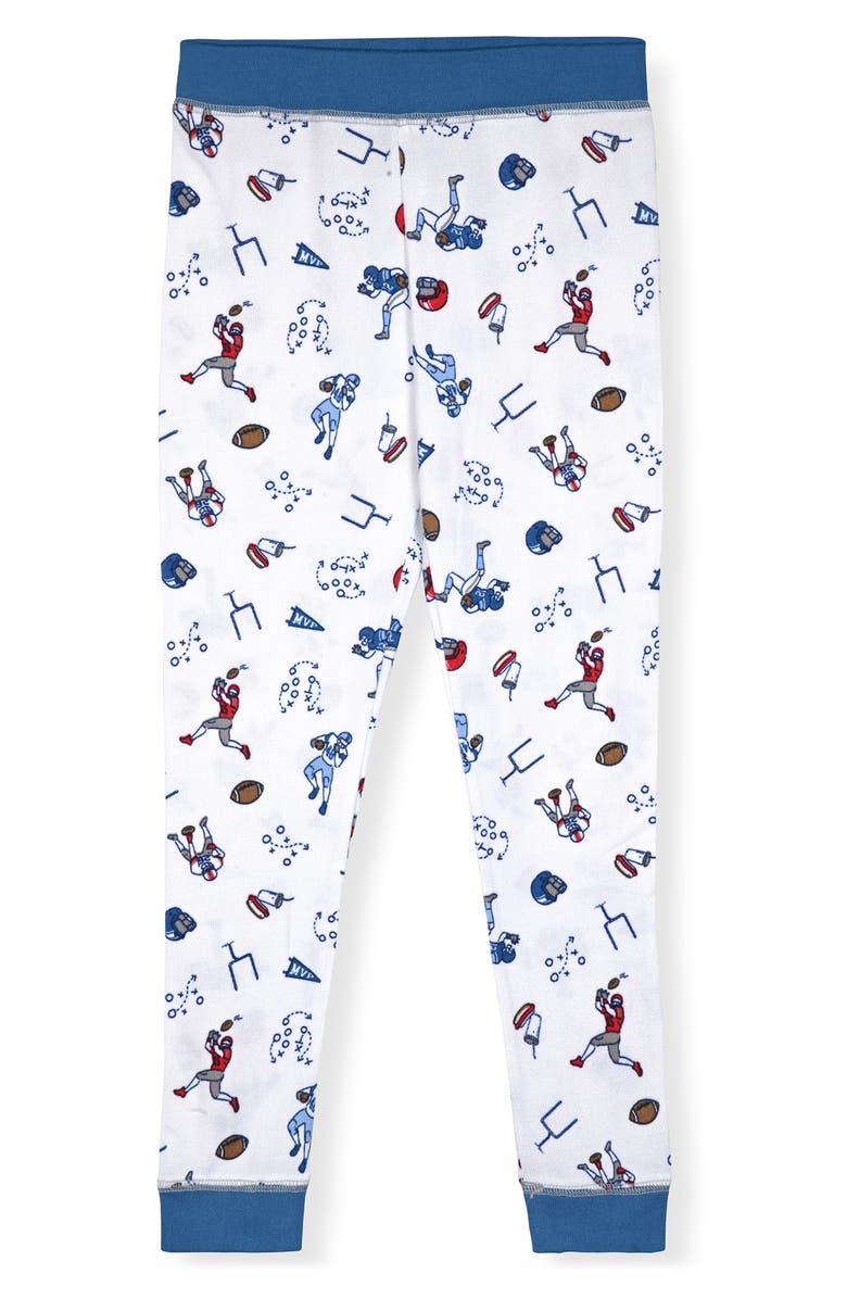 SLEEP ON IT Kids' Supersoft Fitted Two-Piece Pajamas, Alternate, color, White