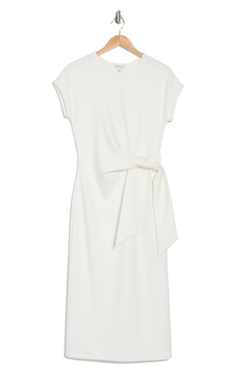NORDSTROM NORDSTROM TIE WAIST MIDI DRESS