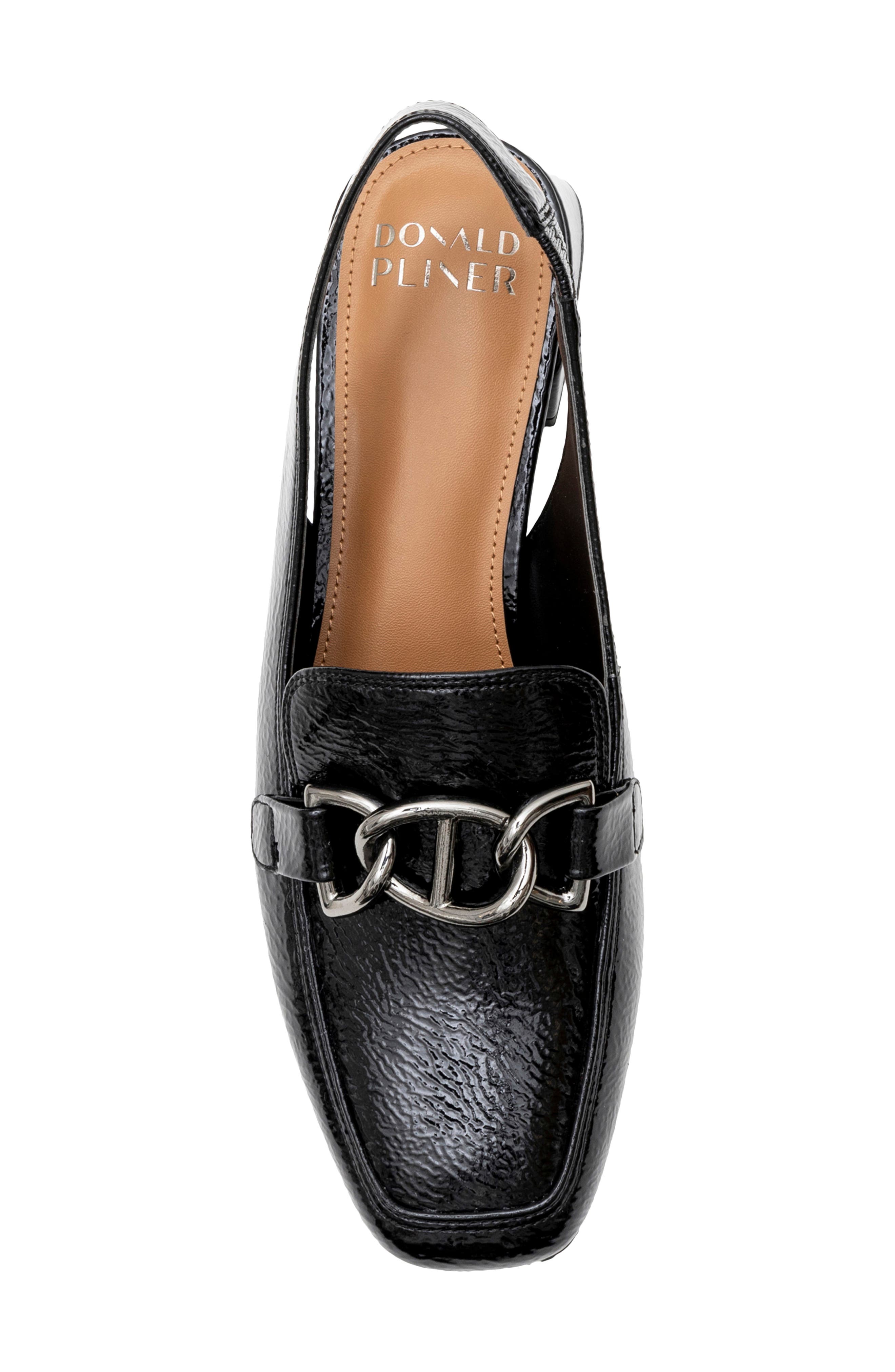 Donald Pliner Slingback Chain Loafer Pump, Alternate, color, 