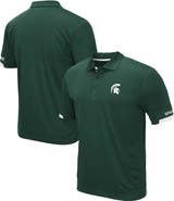 COLOSSEUM Men's Colosseum Green Michigan State Spartans Big & Tall Santry Polo