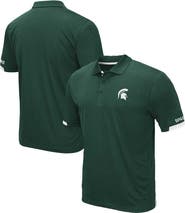 COLOSSEUM Men's Colosseum Green Michigan State Spartans Big & Tall Santry Polo