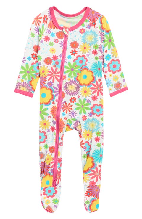Groovy Bloom Footie