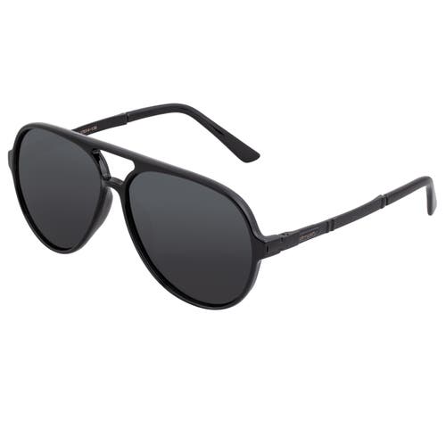 Simplify Spencer Polarized Sunglasses In Gloss Black/black